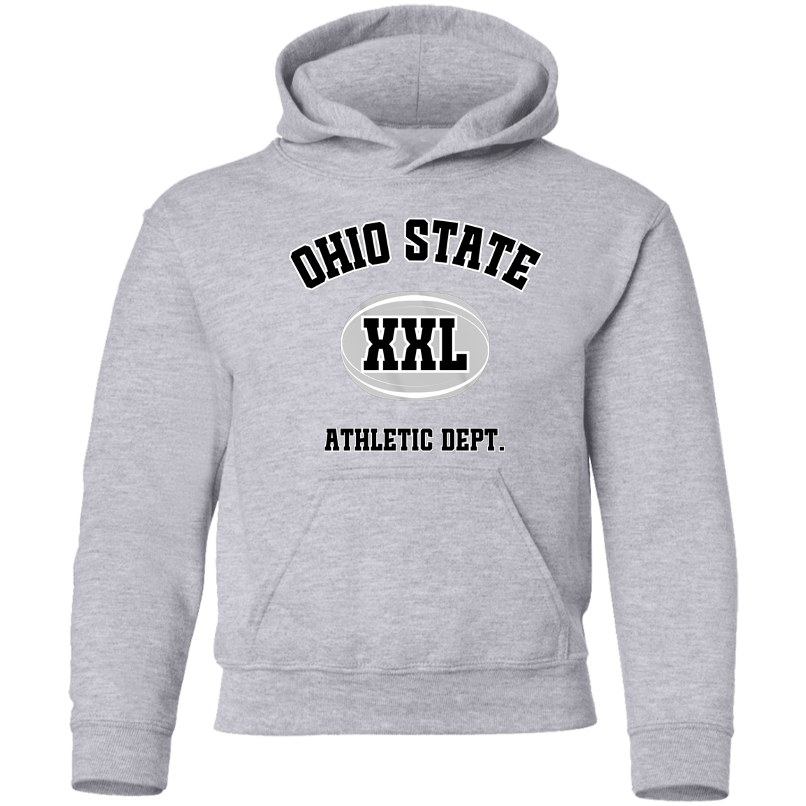 XXL Ohio State Youth Pullover Hoodie