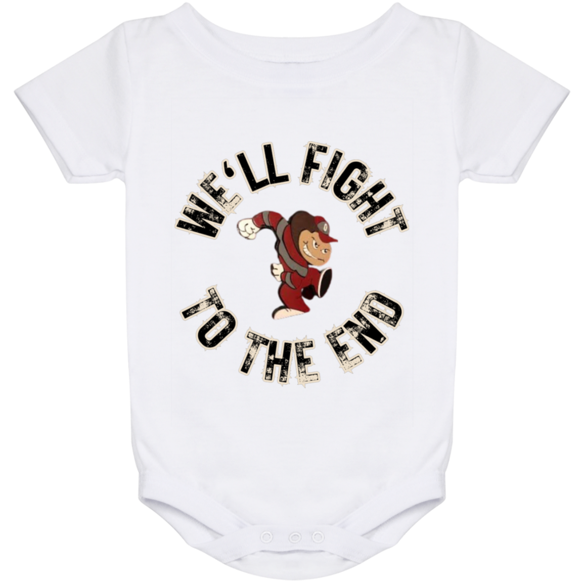 FIGHT Ohio State Baby Onesie 24 Month