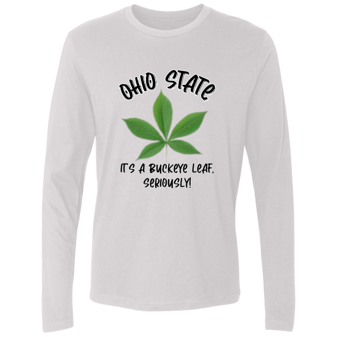 SERIOUSLY Ohio State Men's Premium LS