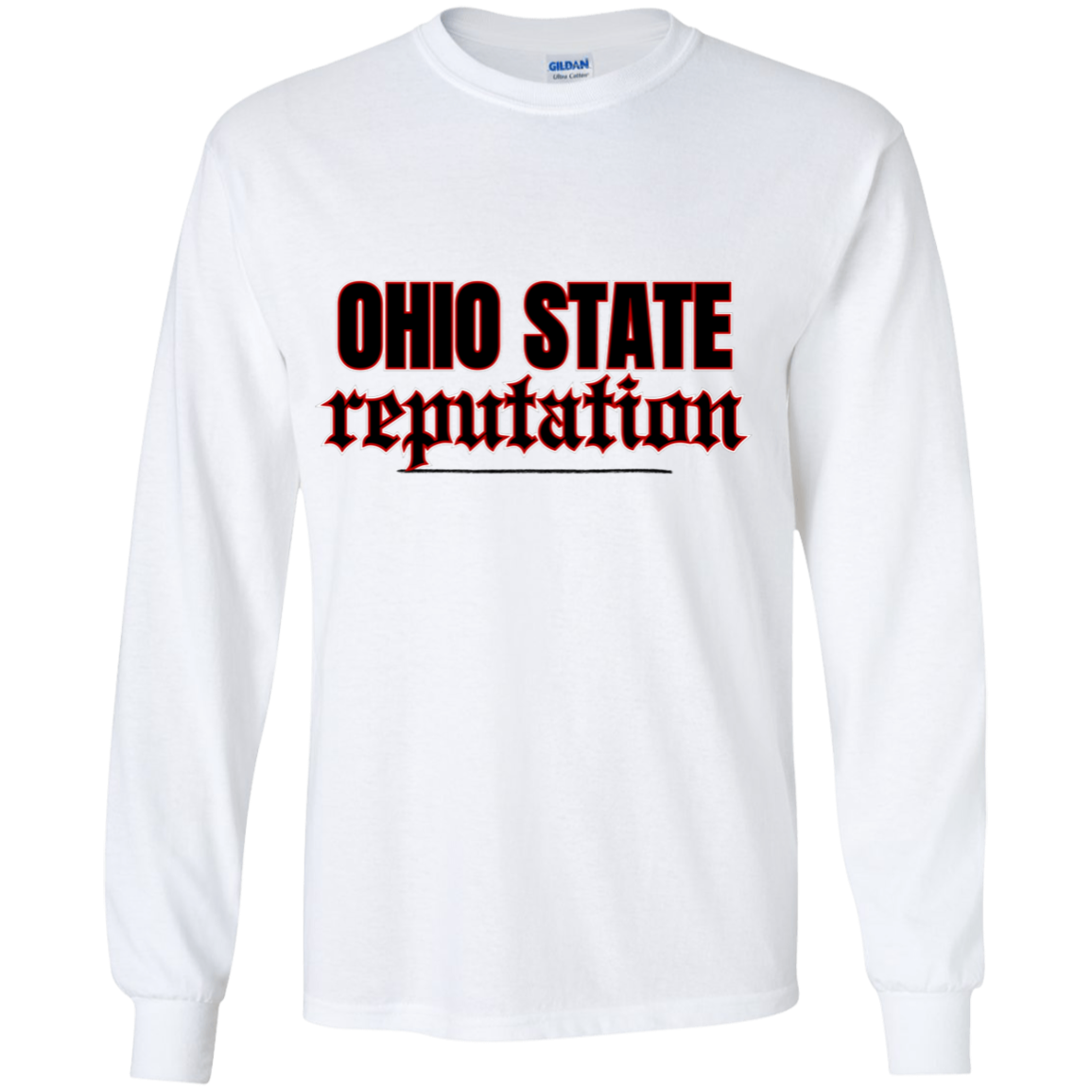 REPUTATION Ohio State Youth LS T-Shirt