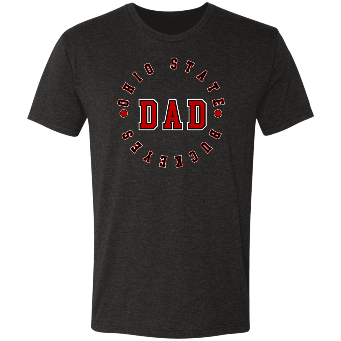 DAD Ohio State Men's Triblend T-Shirt