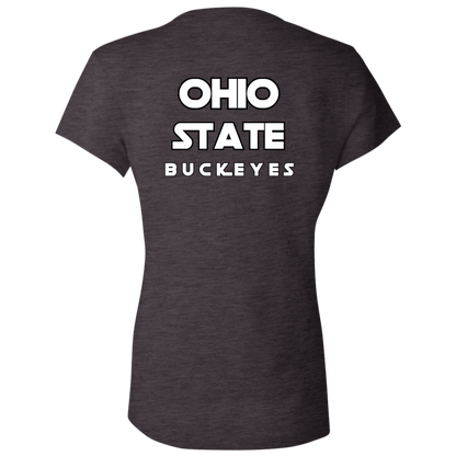 STAR Ohio State Ladies' Jersey V-Neck T-Shirt