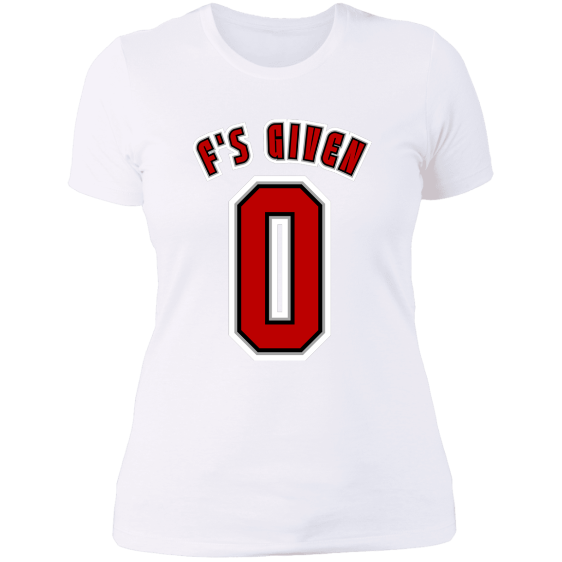 F'SGIVEN Ohio State Ladies' Boyfriend T-Shirt