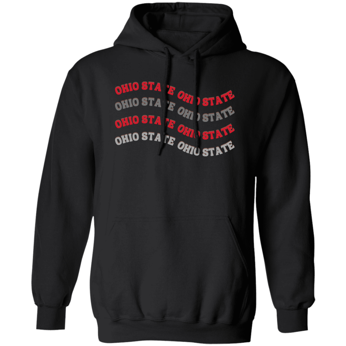 WAVE Ohio State Pullover Hoodie