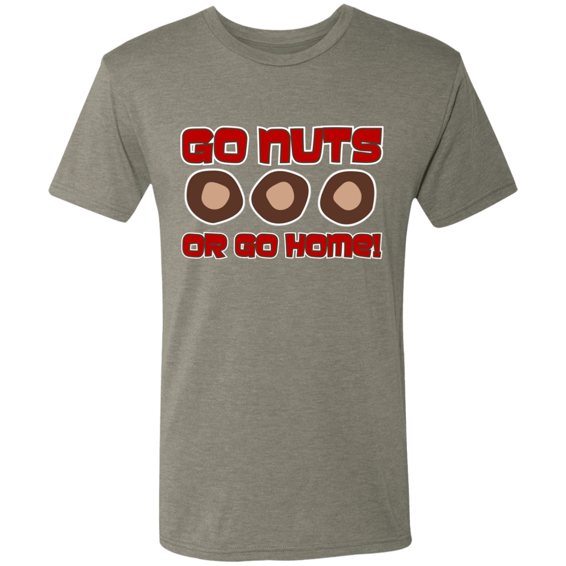 NUTS Ohio State Men's Triblend T-Shirt