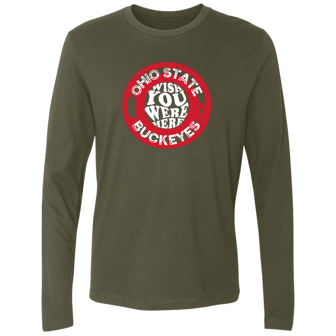 WISH Ohio State Men's Premium LS