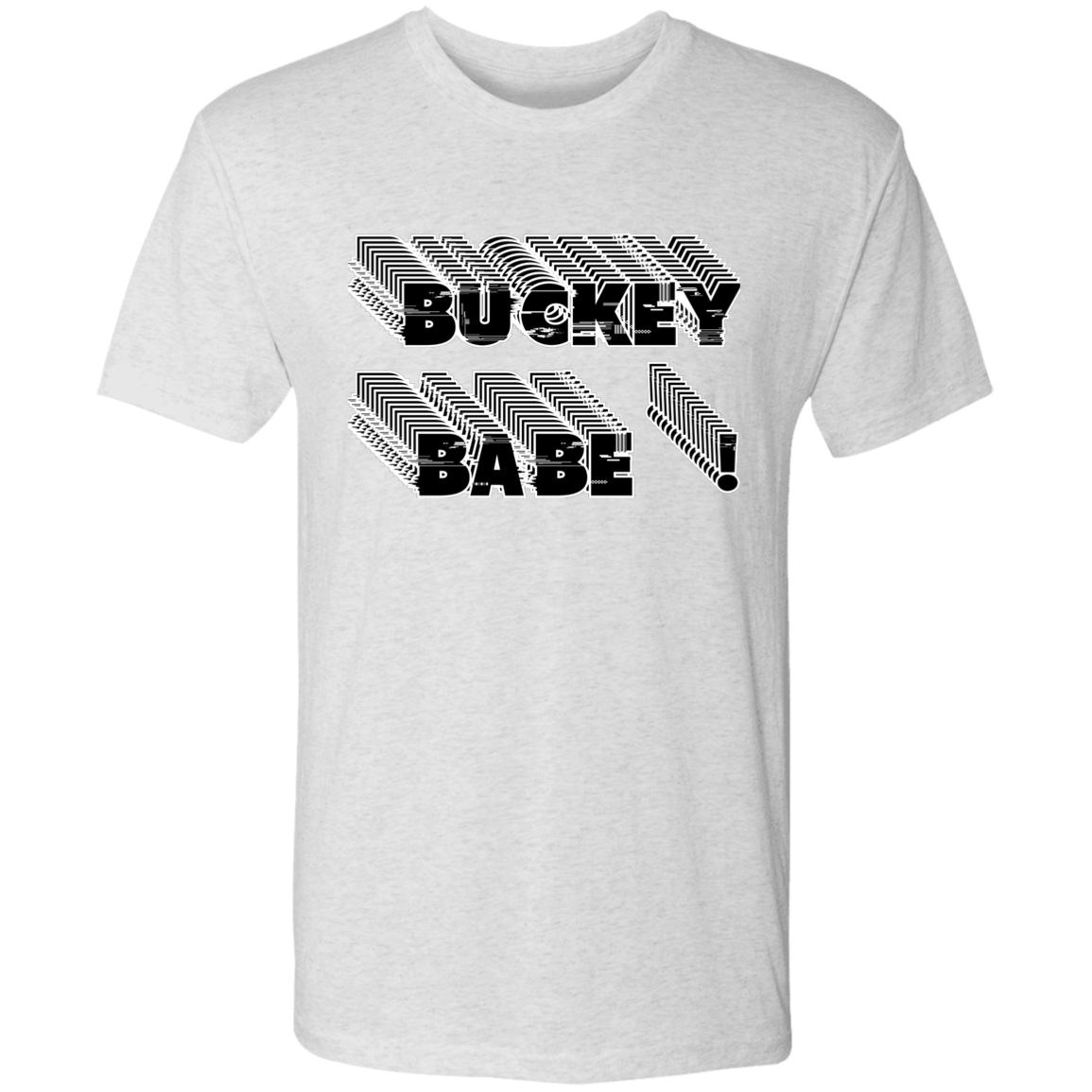 BUCKEYEBABE Ohio State Men's Triblend T-Shirt