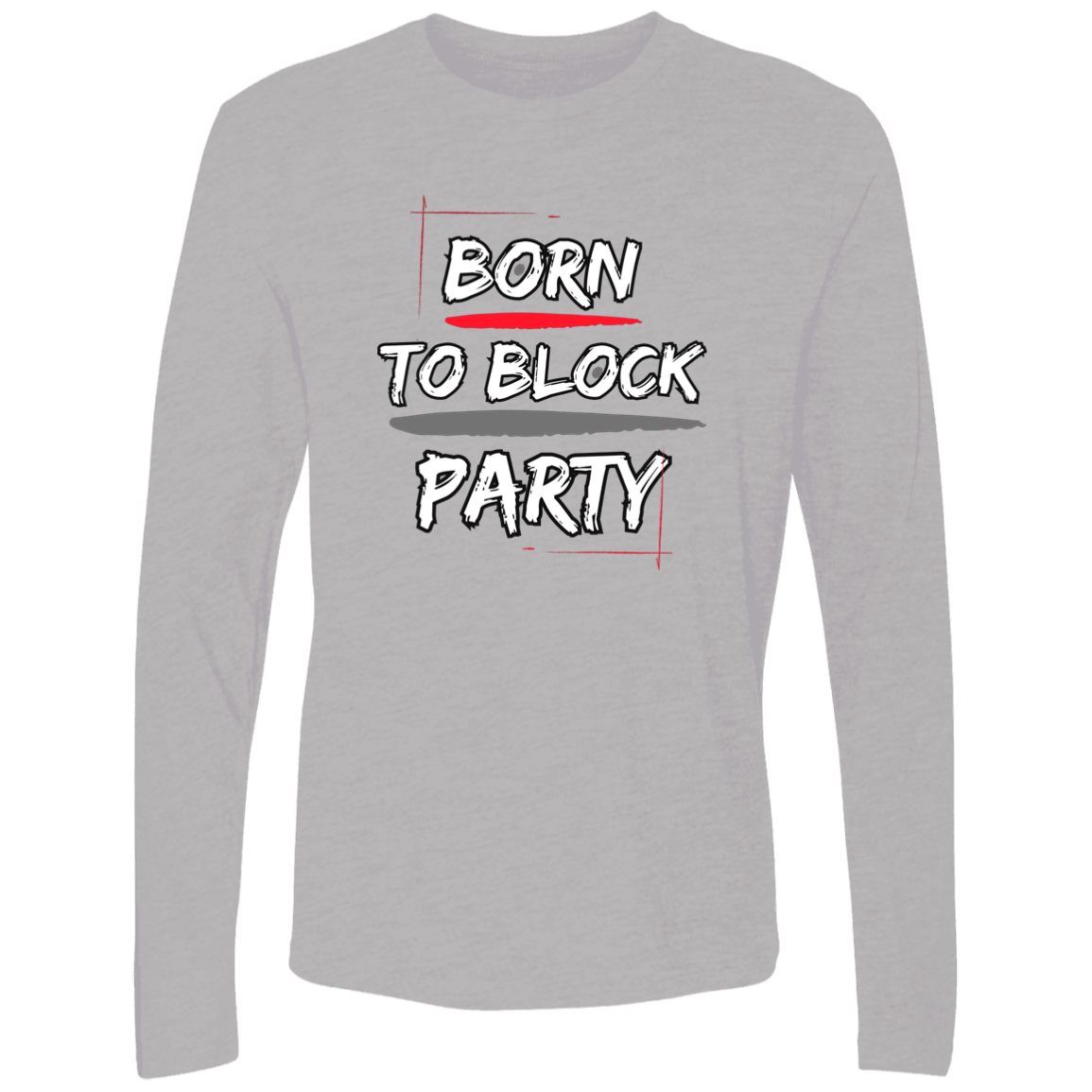 BLOCKPARTY Ohio State Men's Premium LS