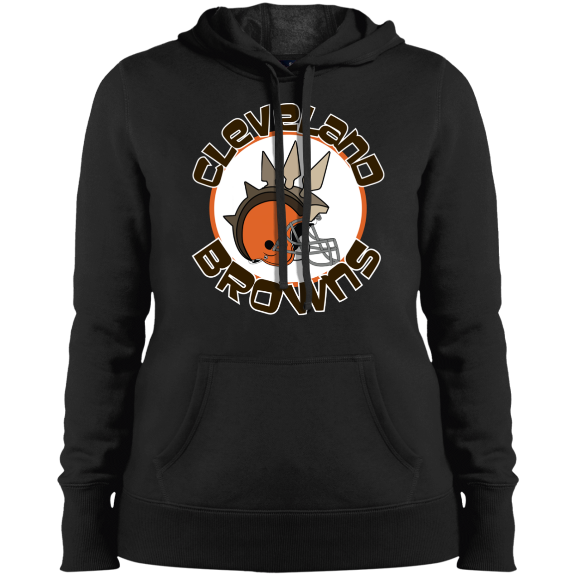 Cleveland 80'S Ladies' Pullover Hooded Sweatshirt