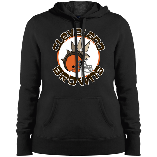 Cleveland 80'S Ladies' Pullover Hooded Sweatshirt