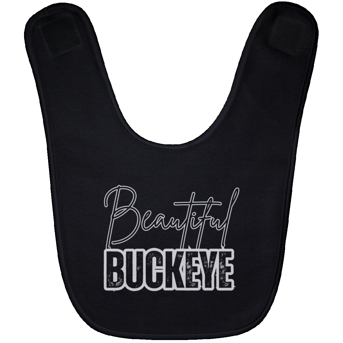 BEAUTIFUL Ohio State Baby Bib