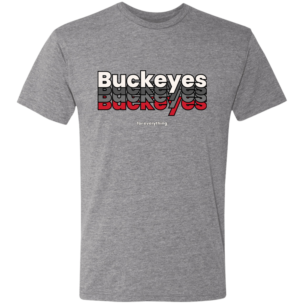 EVERYTHING Ohio State Men's Triblend T-Shirt