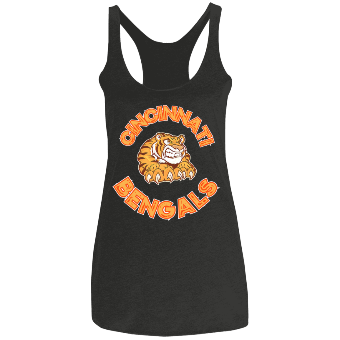 Cincinnati RETRO Ladies' Triblend Racerback Tank