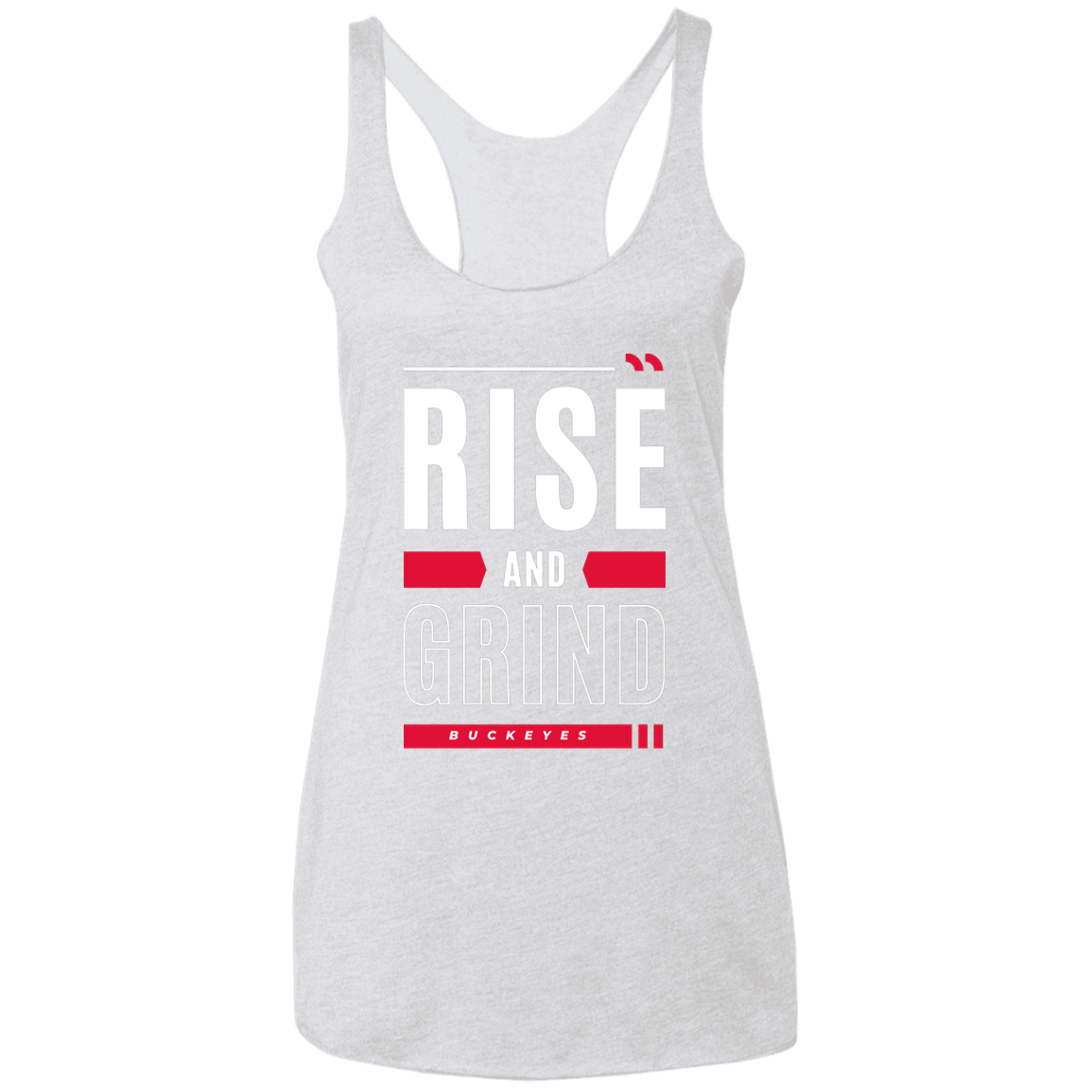 GRIND Ohio State Ladies' Triblend Racerback Tank