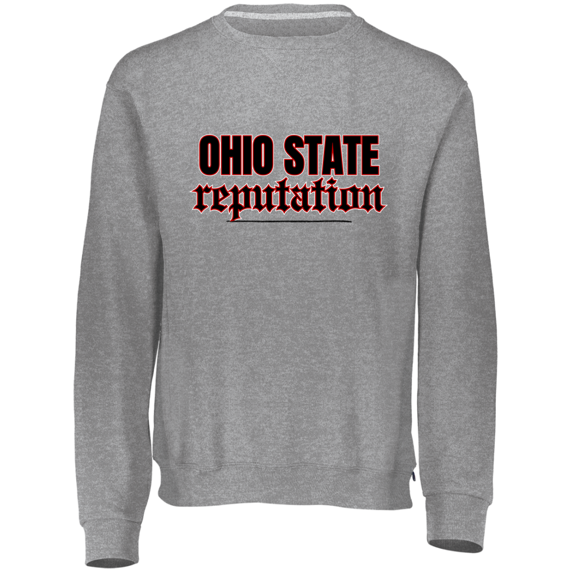 REPUTATION Ohio State Youth Dri-Power Fleece Crewneck Sweatshirt