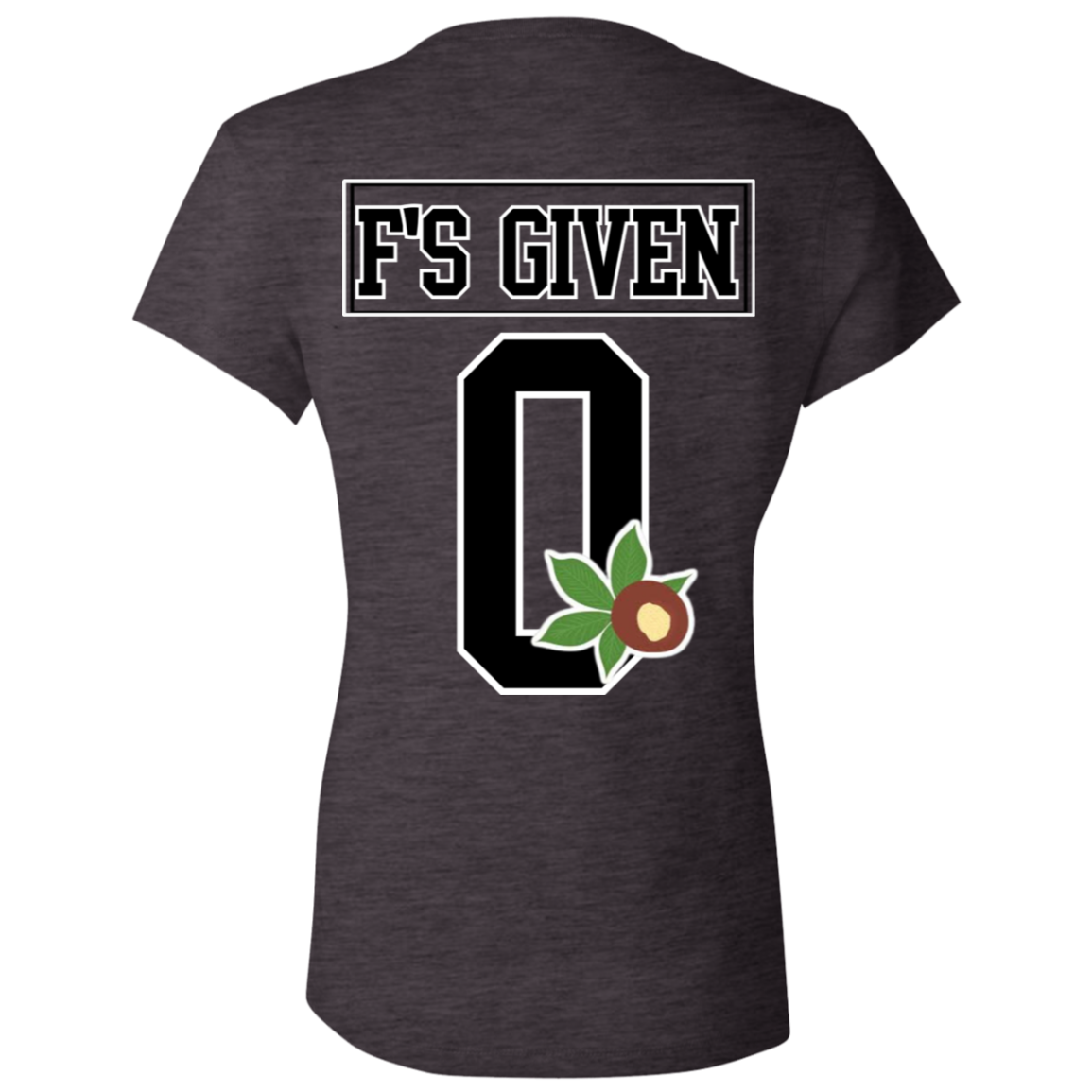 GIVEN'S Ohio State Ladies' Jersey V-Neck T-Shirt