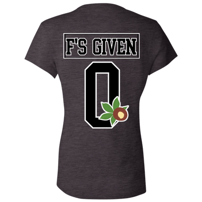 GIVEN'S Ohio State Ladies' Jersey V-Neck T-Shirt