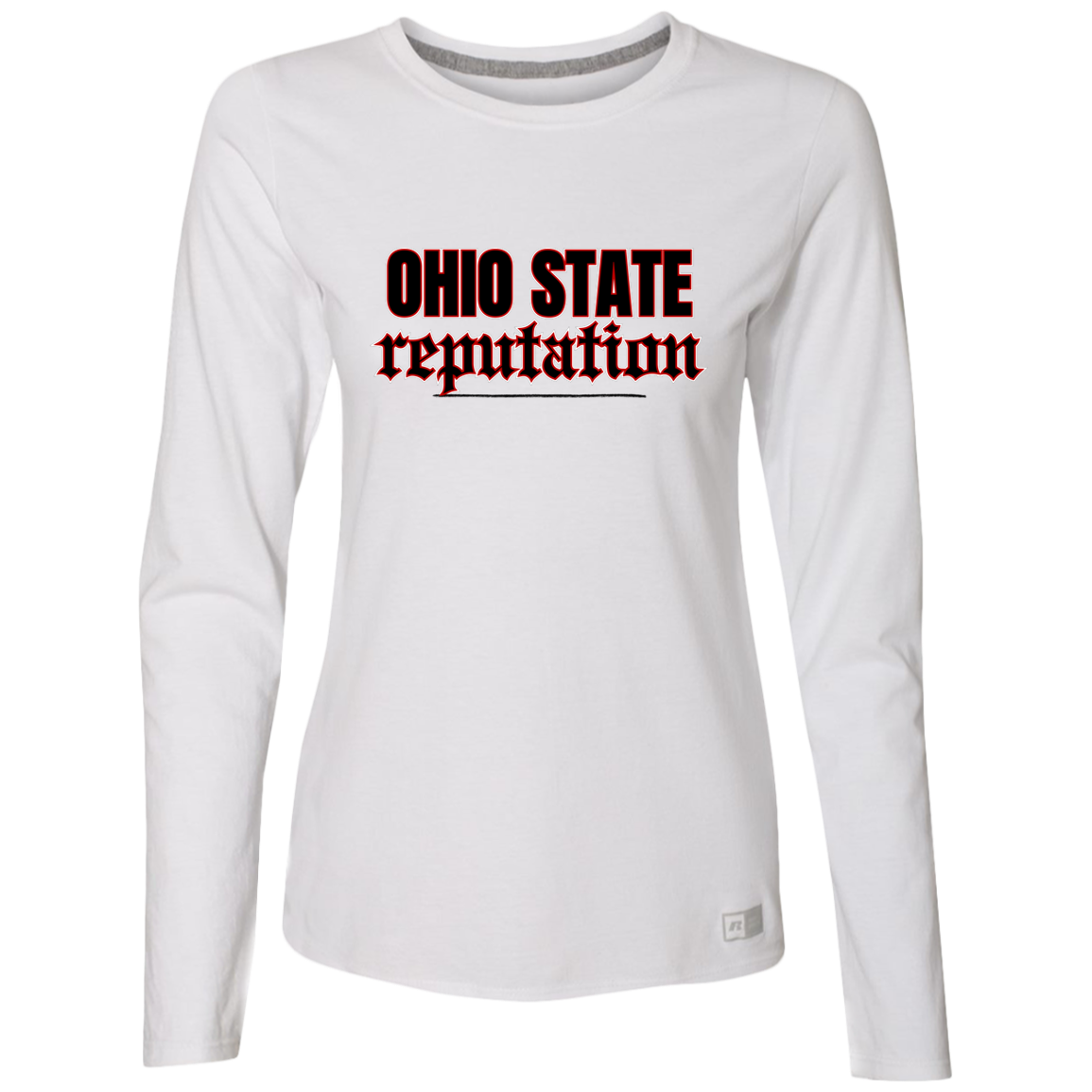 REP Ohio State Ladies’ Essential Dri-Power Long Sleeve Tee