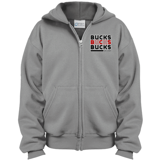 BUCKS Ohio State Youth Full Zip Hoodie