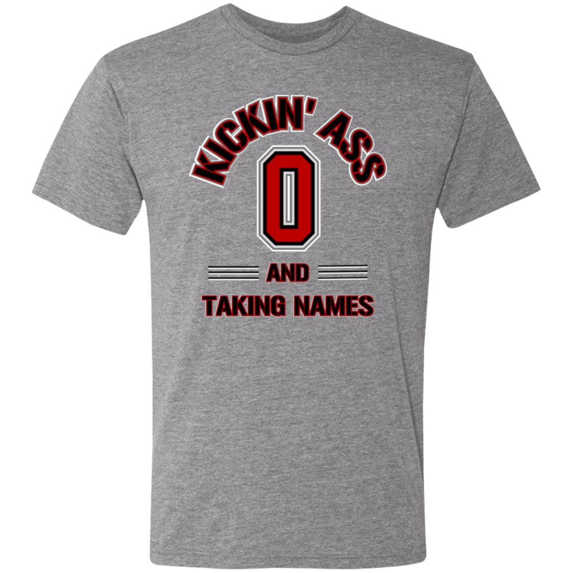 KICKIN Ohio State Men's Triblend T-Shirt