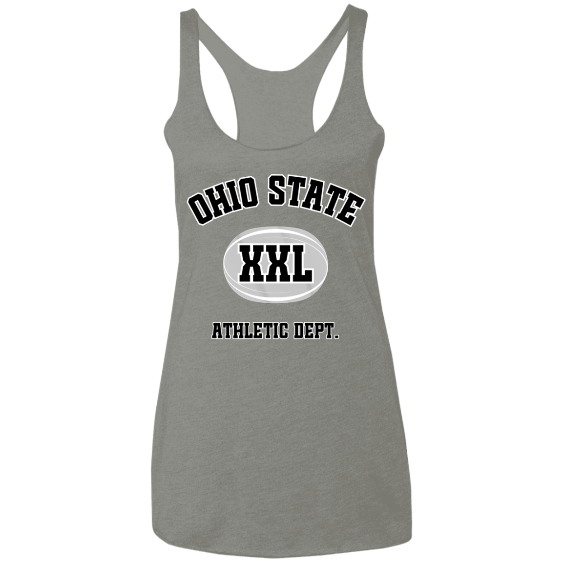 ATHLETICS Ohio State Ladies' Triblend Racerback Tank