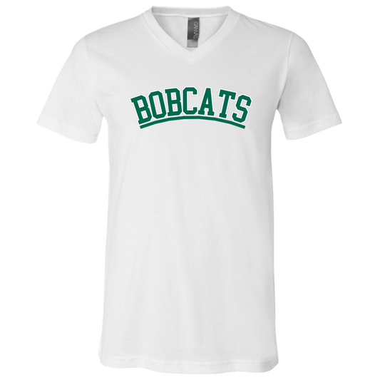 Ohio Univ BC Unisex Jersey SS V-Neck T-Shirt