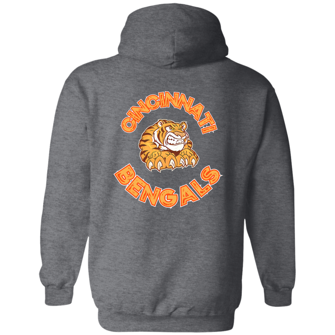 Cincinnati RETRO Zip Up Hooded Sweatshirt