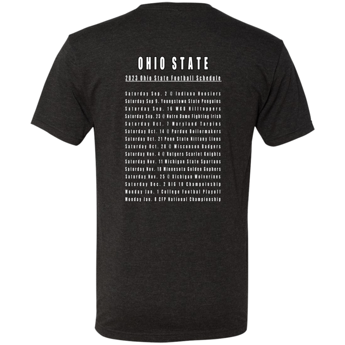 PJOHIO Ohio State Men's Triblend T-Shirt