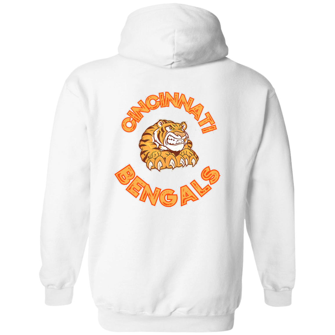 Cincinnati RETRO Zip Up Hooded Sweatshirt