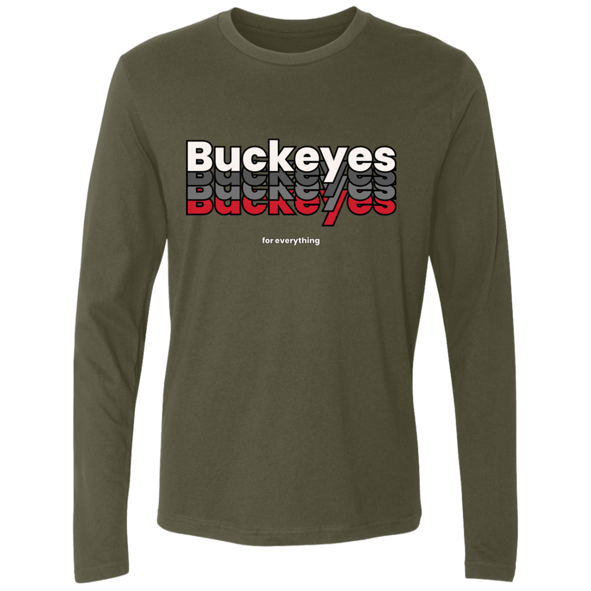 EVERYTHING Ohio State Men's Premium LS