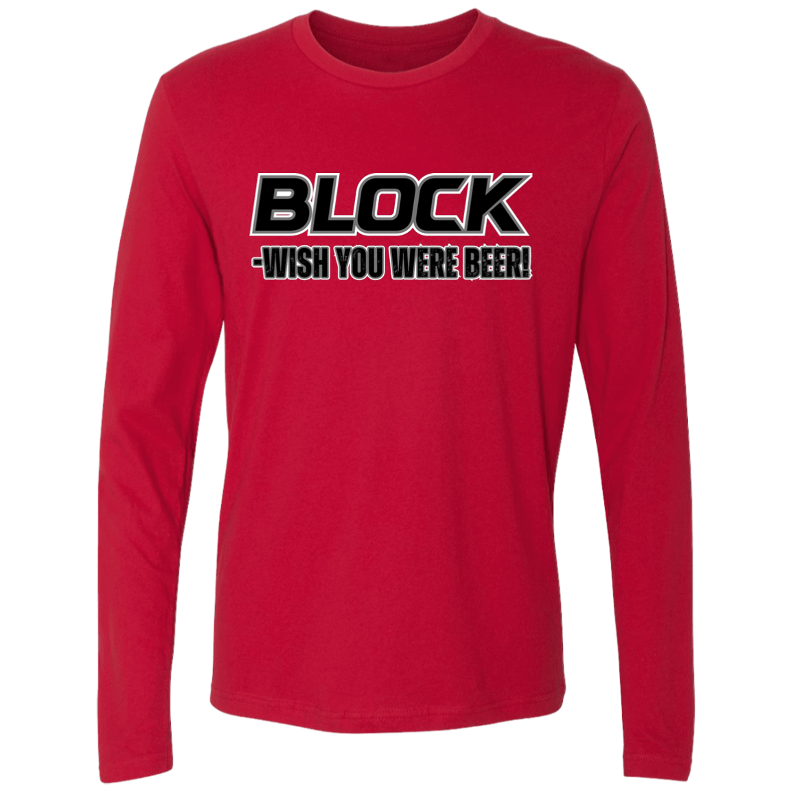 BEER Ohio State Men's Premium LS