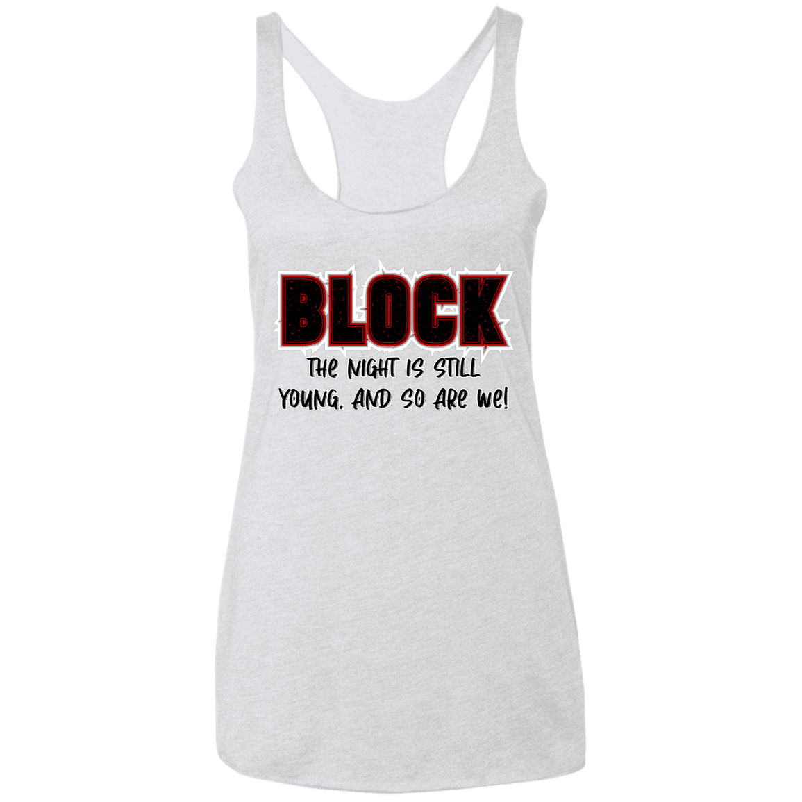 STILLYOUNG Ohio State Ladies' Triblend Racerback Tank