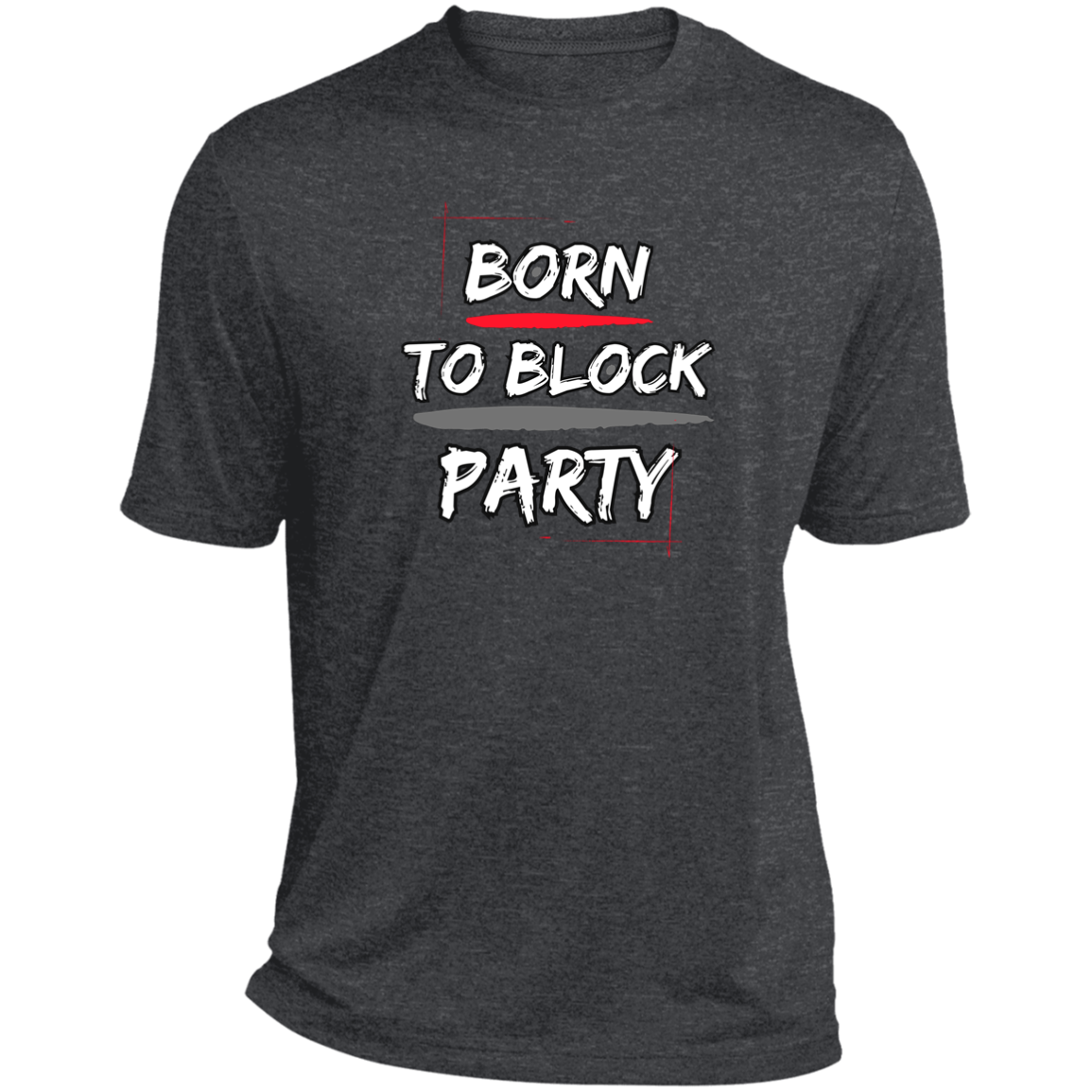 BLOCKPARTY Ohio State Heather Performance Tee