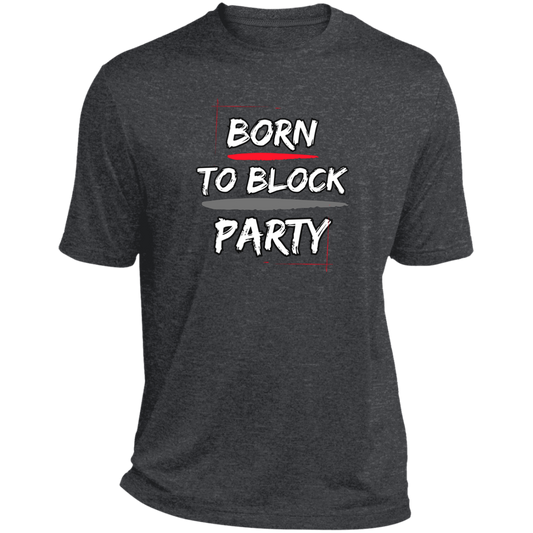 BLOCKPARTY Ohio State Heather Performance Tee