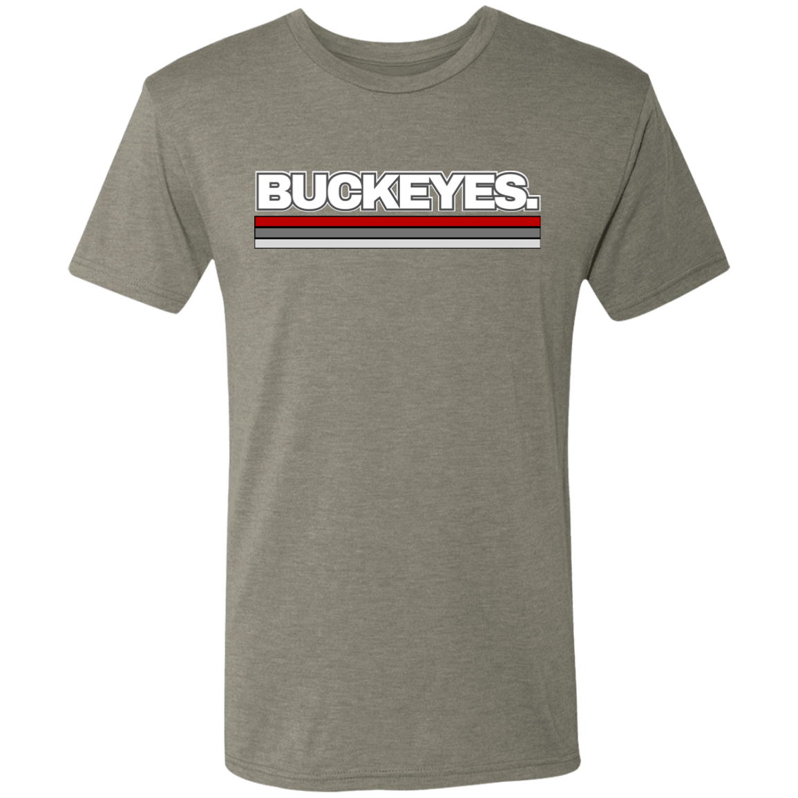 BUCKEYES. Ohio State Men's Triblend T-Shirt