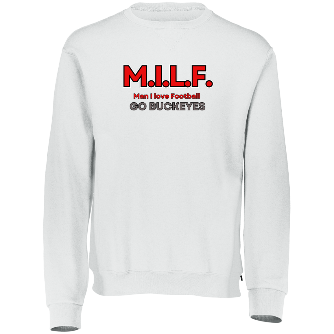 MILFS Ohio State Dri-Power Fleece Crewneck Sweatshirt