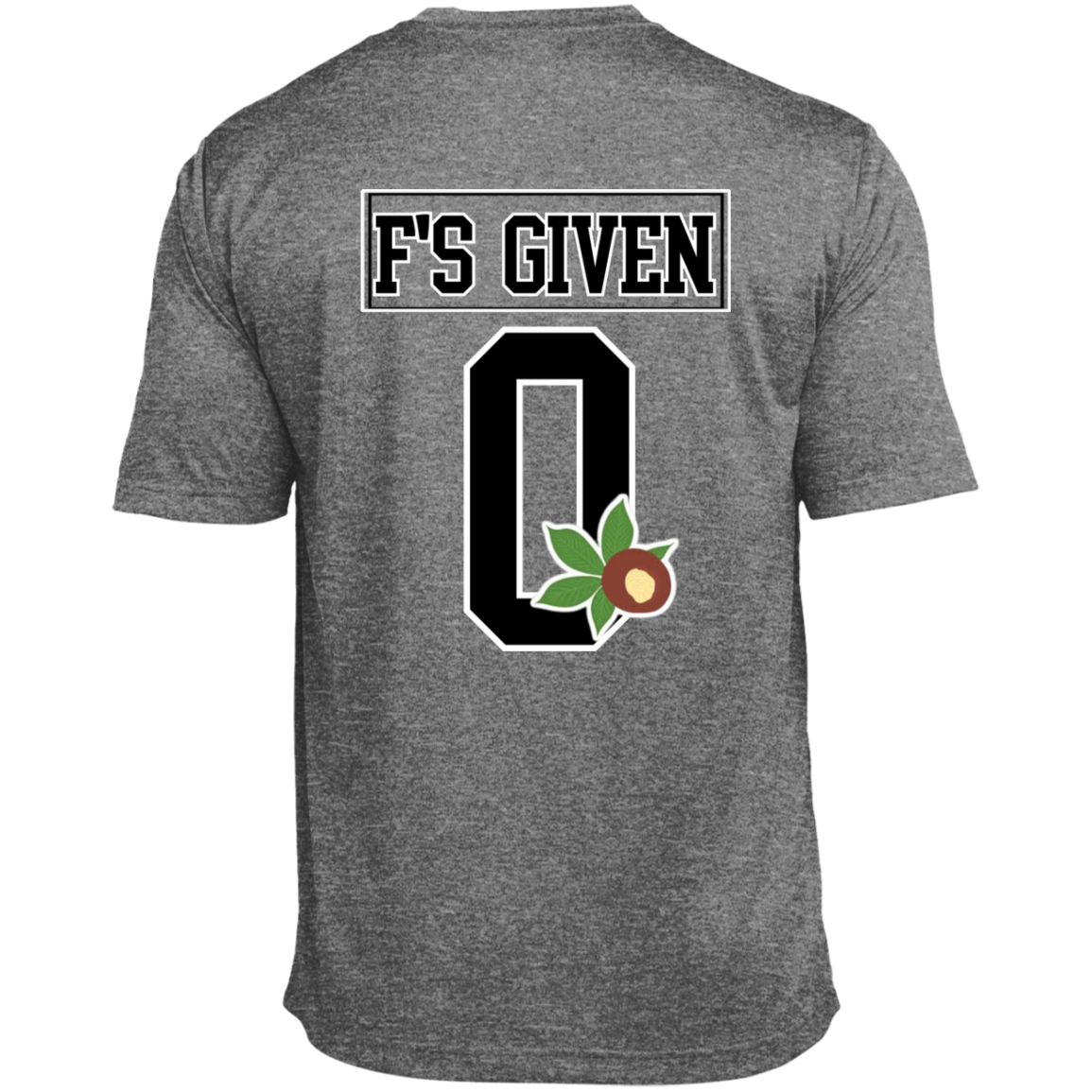 GIVEN'S Ohio State Heather Performance Tee