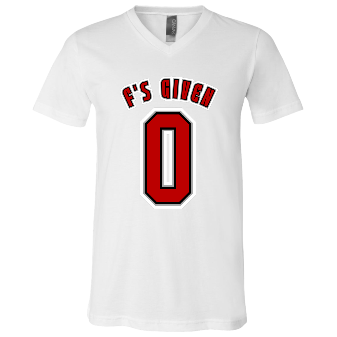 F'SGIVEN Ohio State Unisex Jersey SS V-Neck T-Shirt