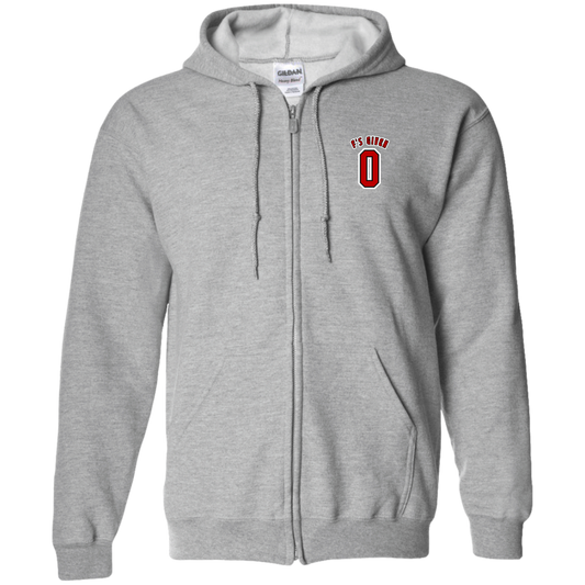 F'SGIVEN Ohio State Zip Up Hooded Sweatshirt