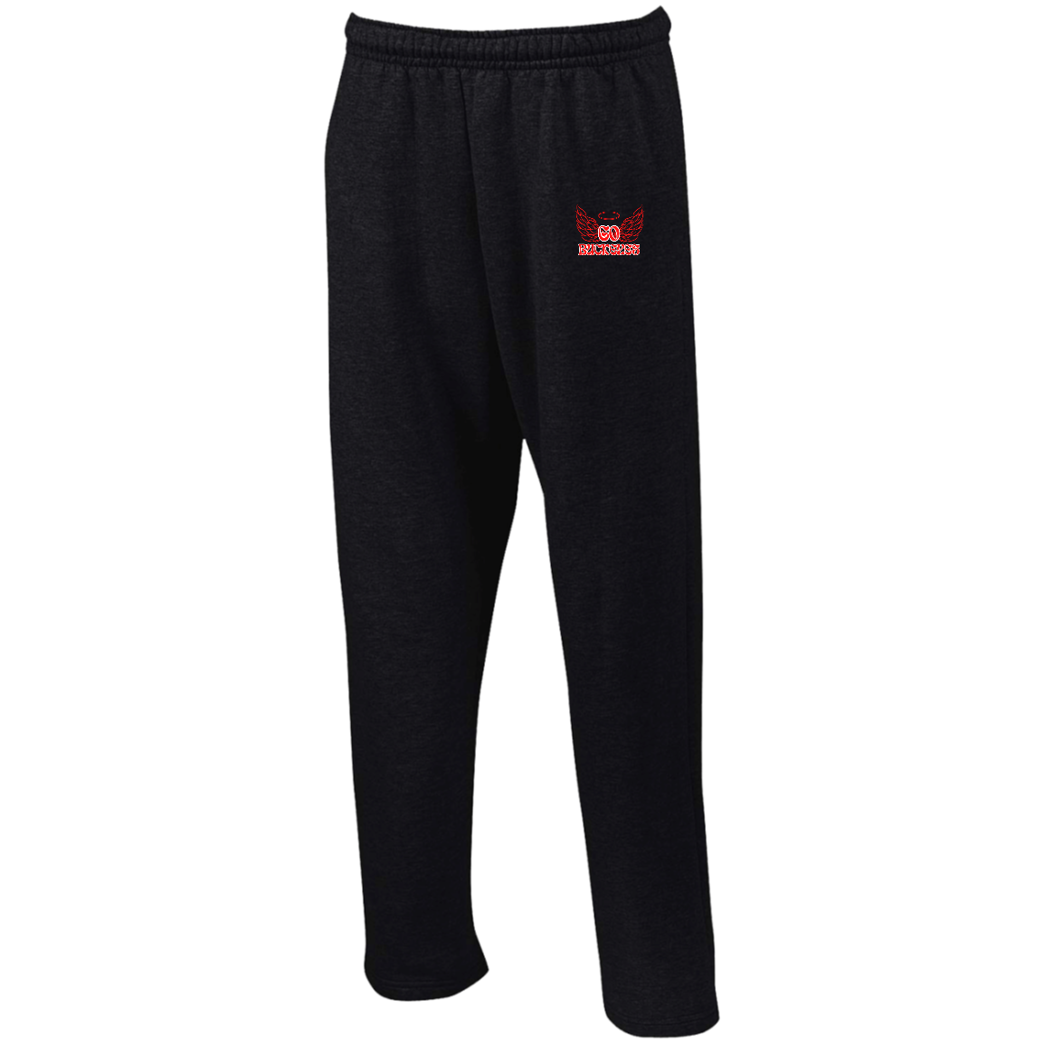 GOBUCKS Ohio State Open Bottom Sweatpants with Pockets