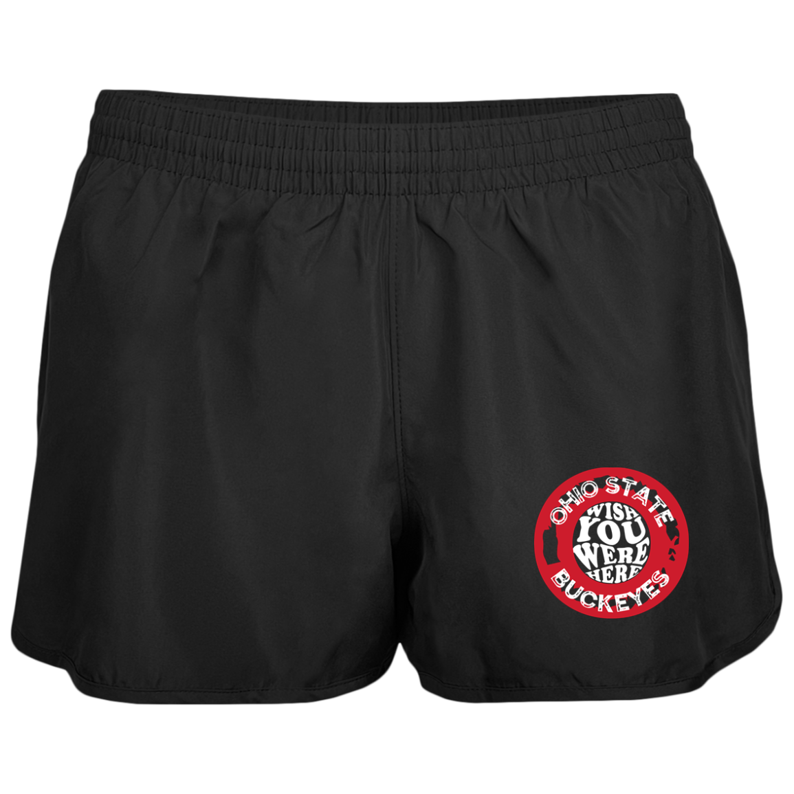 WISH Ohio State Ladies' Wayfarer Running Shorts