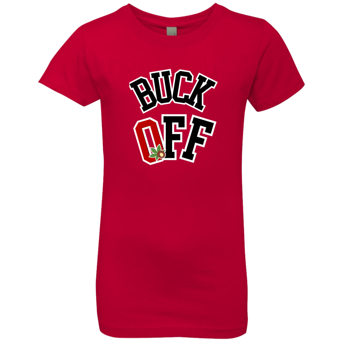 BUCKOFF Ohio State Girls' Princess T-Shirt