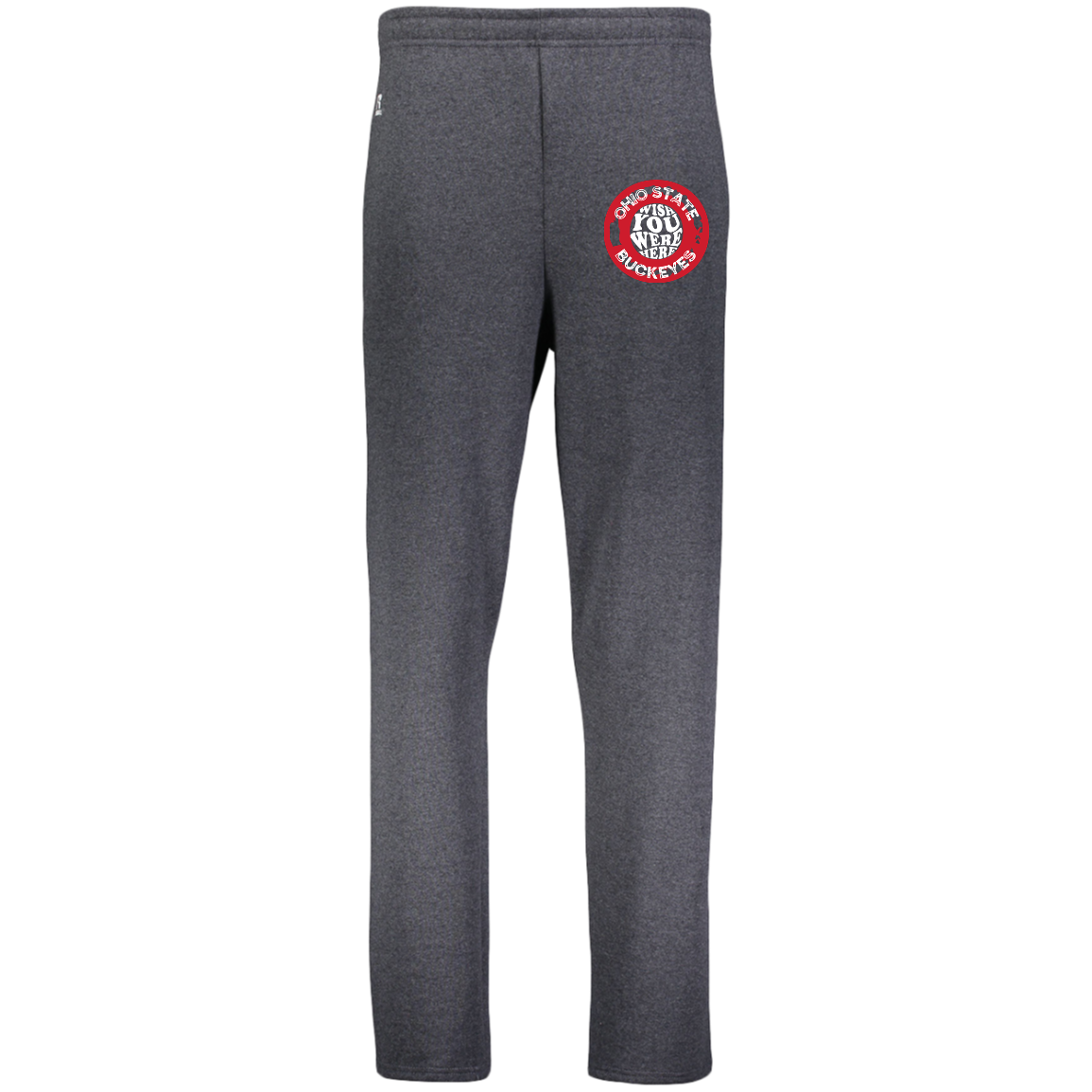 WISH Ohio State Dri-Power Open Bottom Pocket Sweatpants