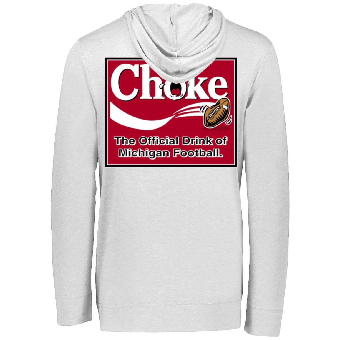 MICHIGAN CHOKE Ohio State Eco Triblend T-Shirt Hoodie