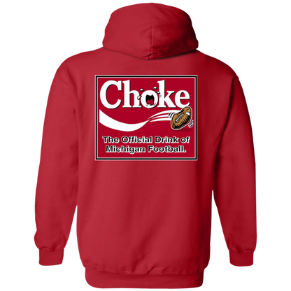 MICHIGAN CHOKE Ohio State Women's Zip Up Hooded Sweatshirt