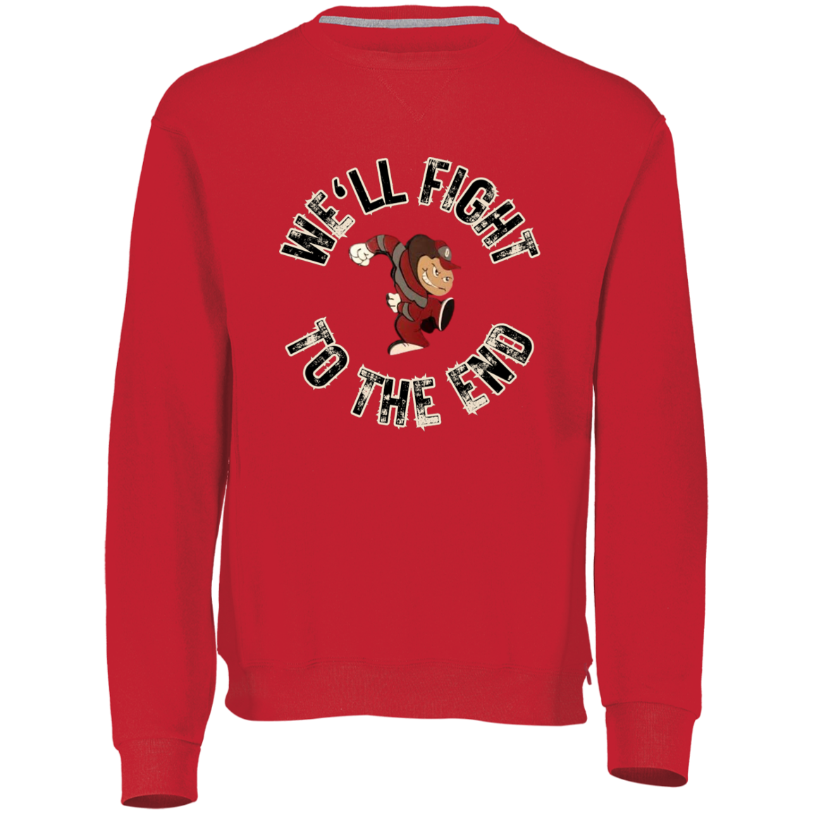 FIGHT Ohio State Dri-Power Fleece Crewneck Sweatshirt