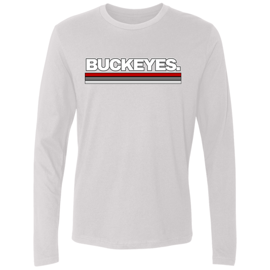 BUCKEYES. Ohio State Men's Premium LS