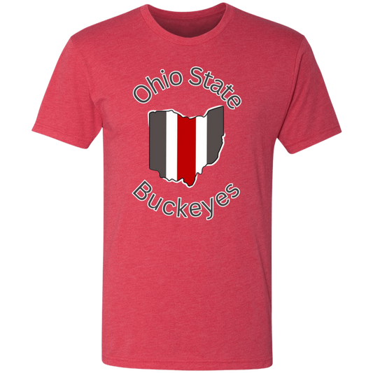 BUCKOHIO Ohio State Men's Triblend T-Shirt