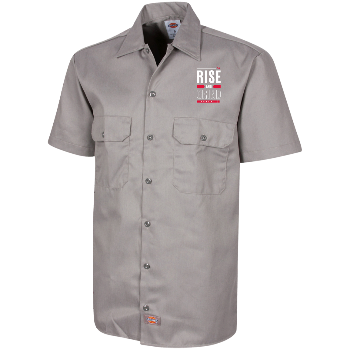 GRIND Ohio State Dickies Men's Short Sleeve Workshirt