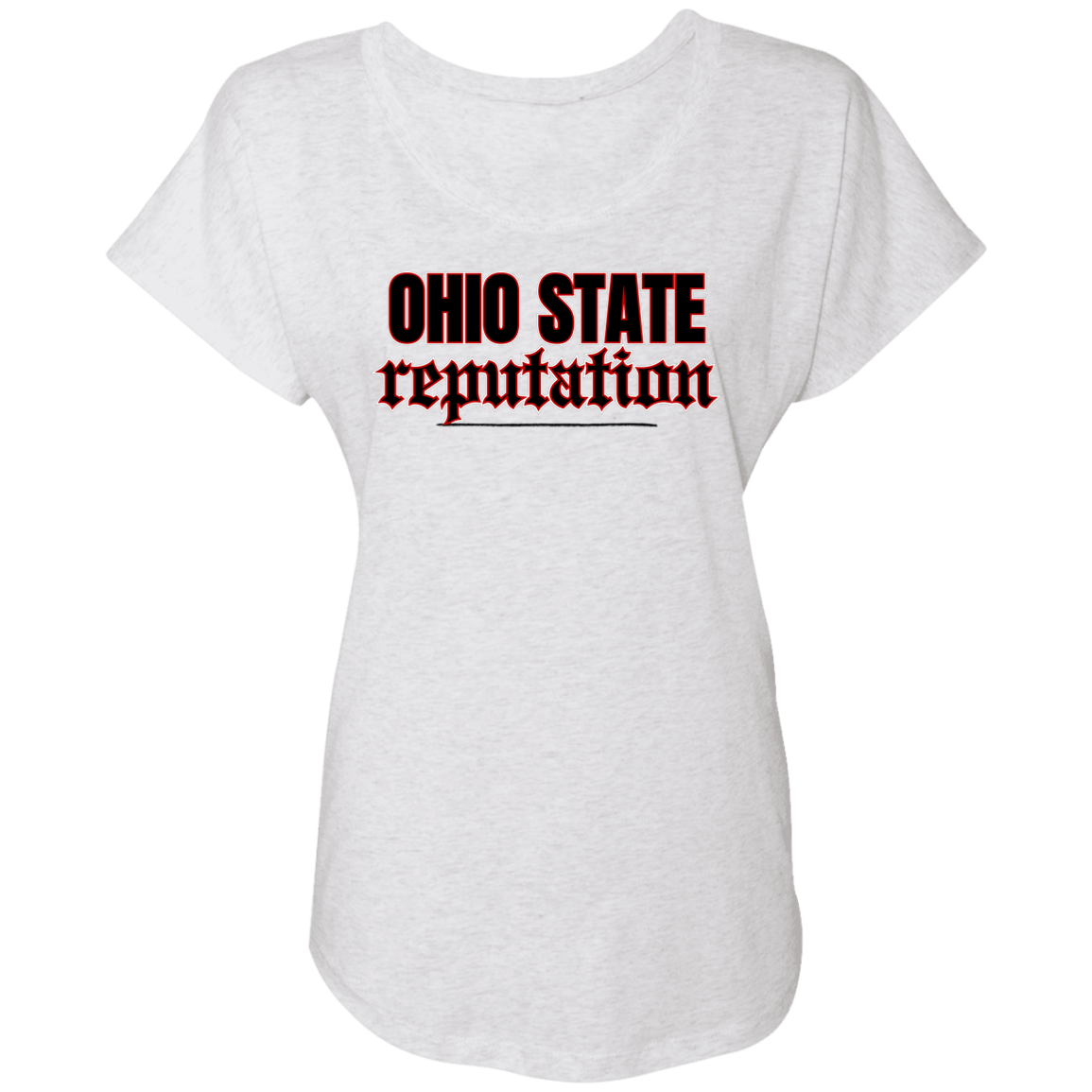 REP Ohio State Ladies' Triblend Dolman Sleeve